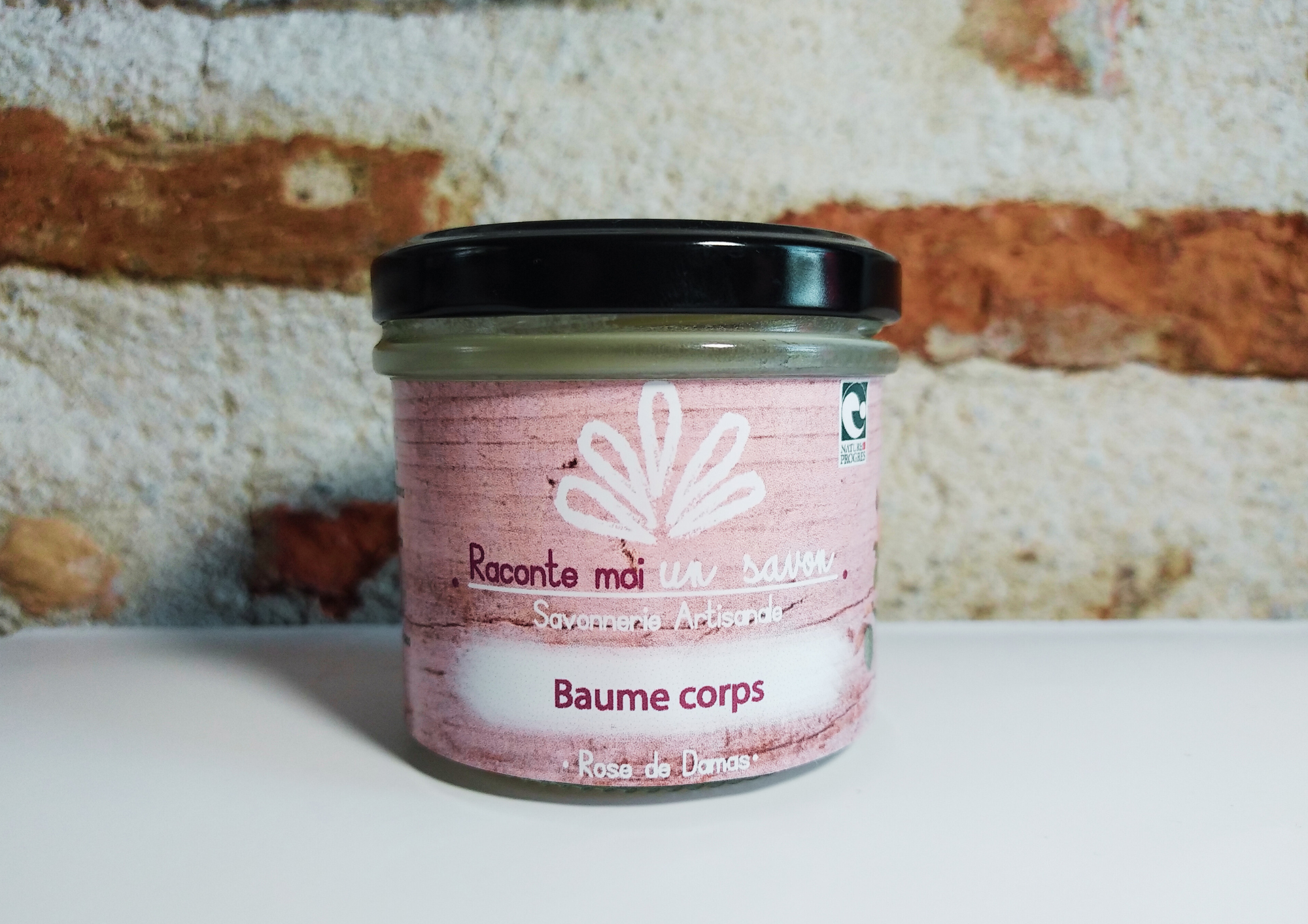Baume Corps à la rose de Damas